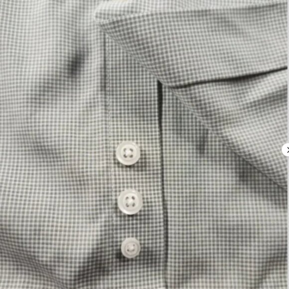 Joseph Abboud Shirt Men's 17 Tall 36/37 Long Sleeve Button Cotton Non Iron - Picture 8 of 12